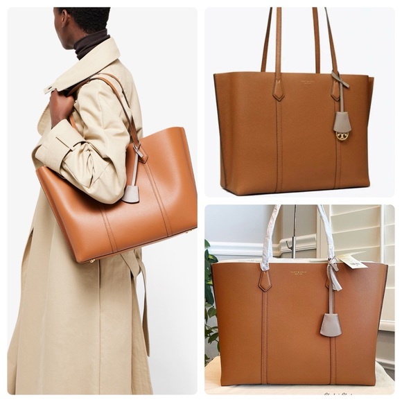 🔥like new! Tory Burch Perry Triple- Compartments Tote - Picture 13 of 13